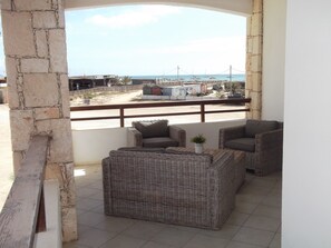 Apartment, 1 Bedroom, Oceanfront | Terrace/patio - Apartment Ocean Front Praia Estoril (Boa Vista)