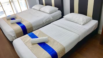 Apartament Deluxe, 2 dormitoris, balcó, vistes a la ciutat | 1 dormitori, decoració individual, mobiliari individual i escriptori