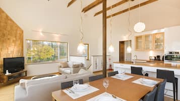 Townhome, 2 Bedrooms | Living area | Flat-screen TV, DVD player