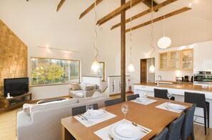 Townhome, 2 Bedrooms | Living area | Flat-screen TV, DVD player - Hana & Jo (Kutchan)