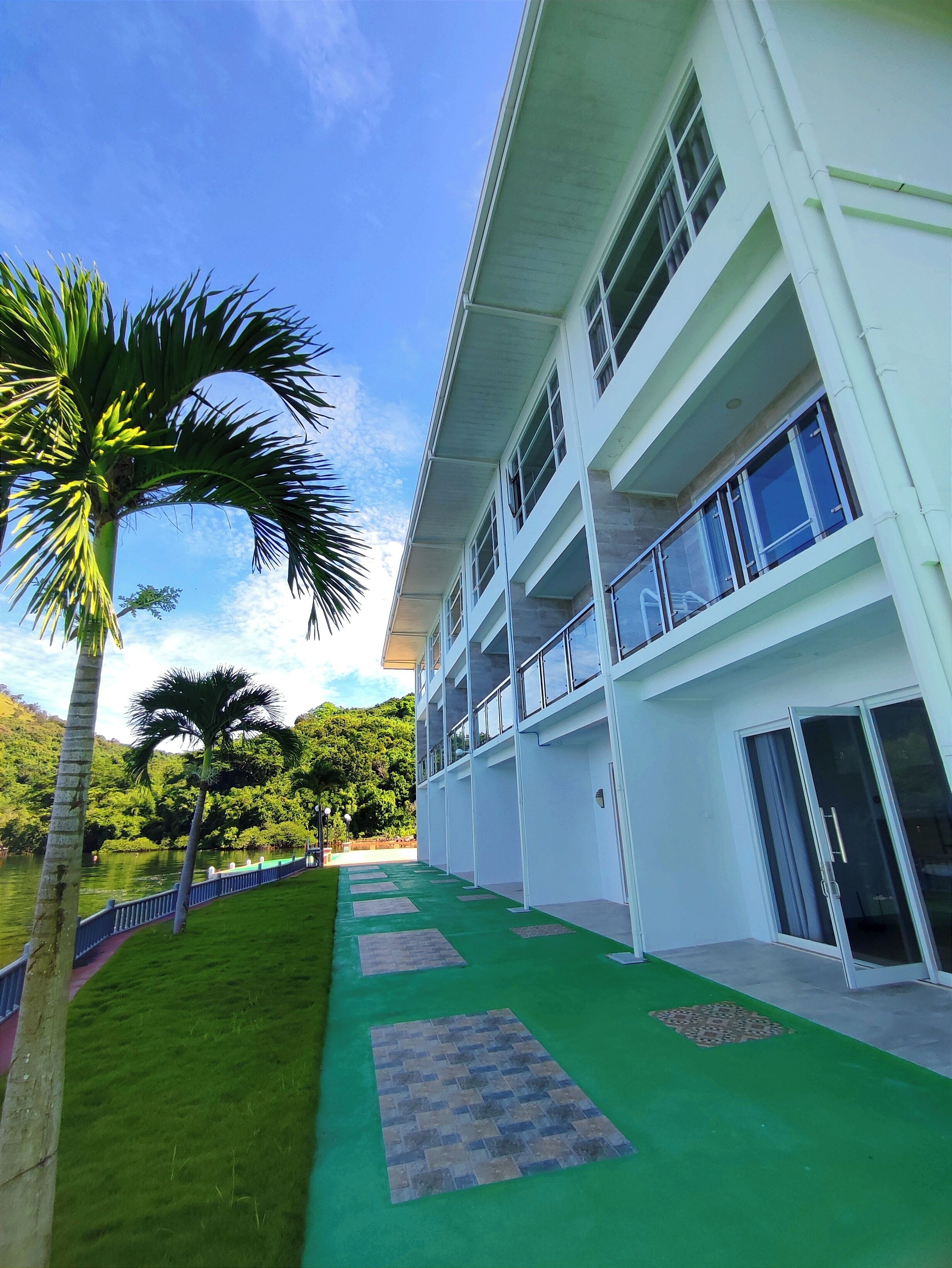 Fassade der Unterkunft