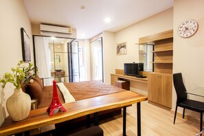 스튜디오 | 미니바, 다리미/다리미판, 간이 침대, 무료 WiFi