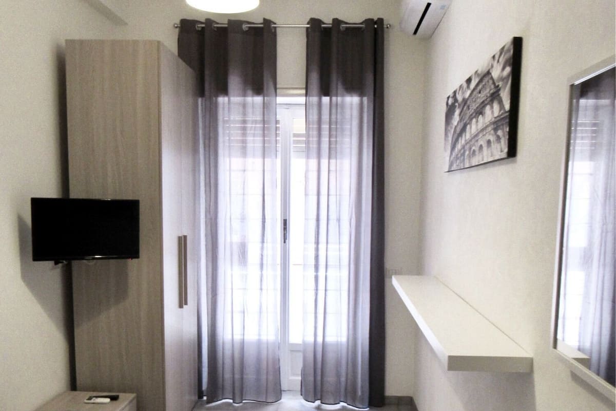 Down duvets, blackout curtains, free WiFi, bed sheets