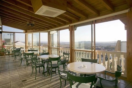 Breakfast, lunch, dinner served; local cuisine, pool views
