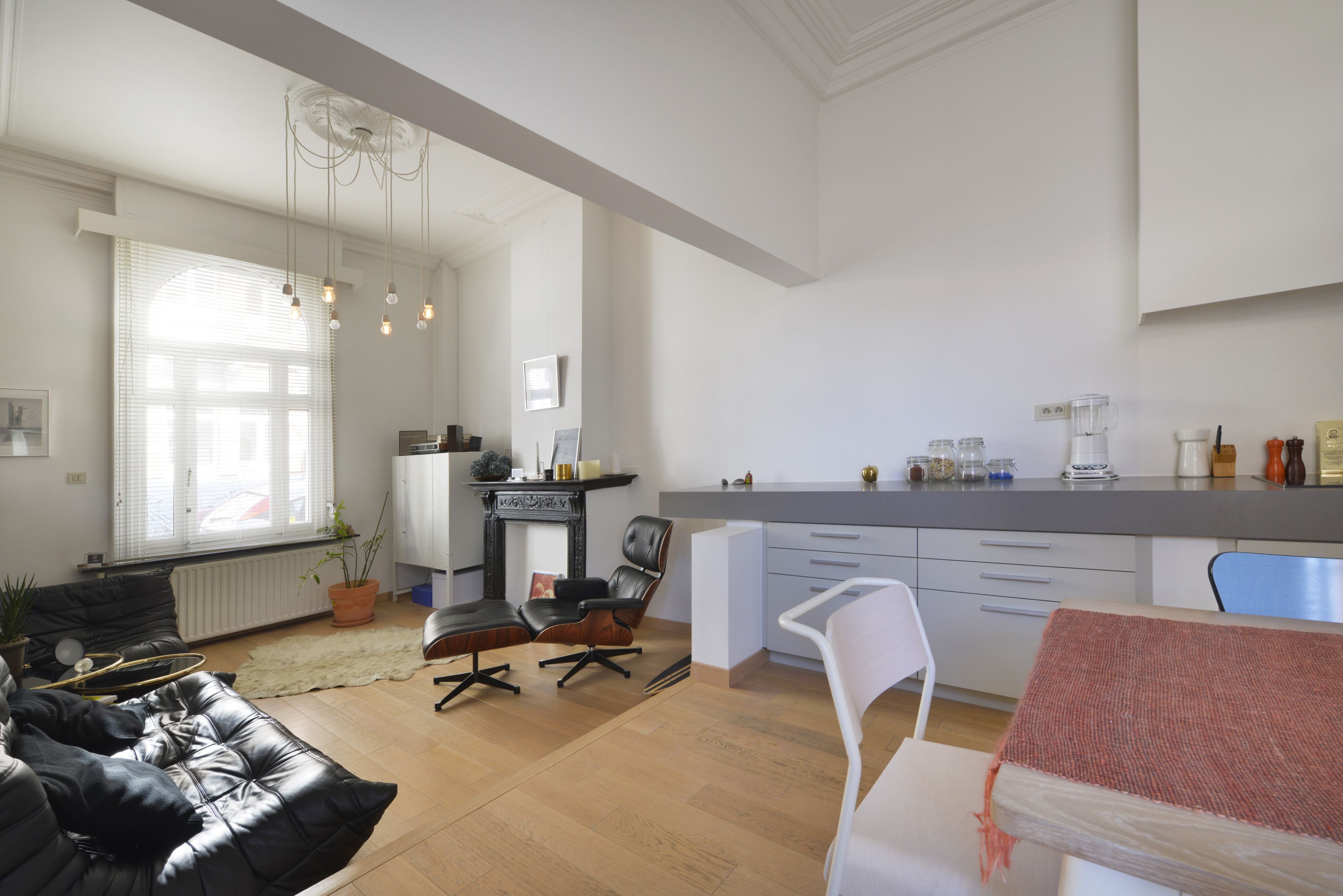 Appartement, 1 slaapkamer, balkon, uitzicht op de stad | Privékeuken | Een koelkast met diepvriezer, een oven, een kookplaat, een vaatwasser