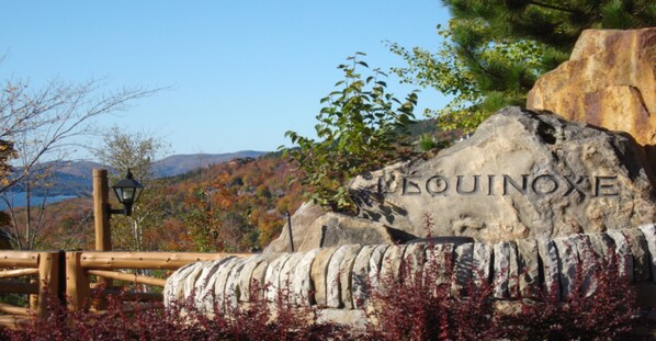 Entrée de l’hébergement 