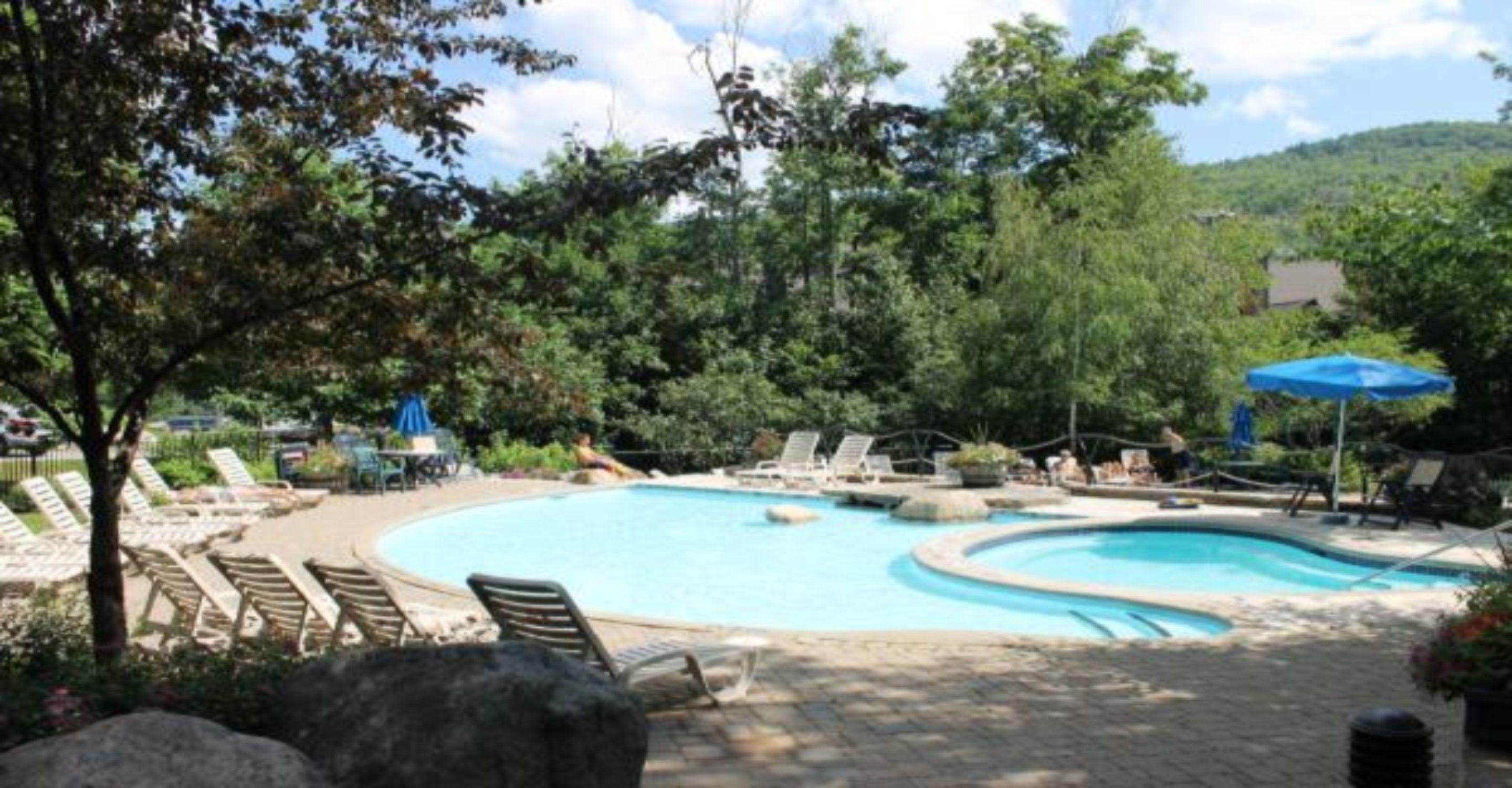 Seasonal outdoor pool