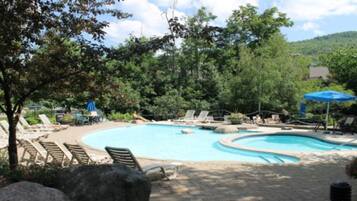 Seasonal outdoor pool