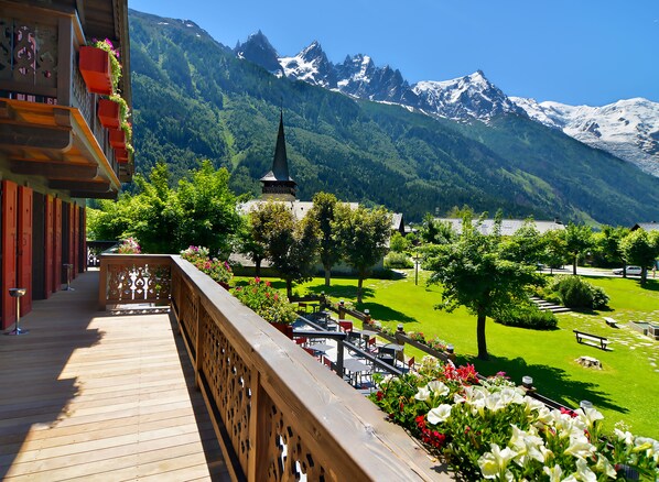 View from property - Chalet Hotel le Castel (Chamonix-Mont-Blanc)