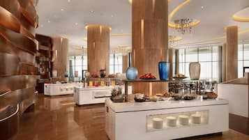 Daily buffet breakfast (AED 110 per person)