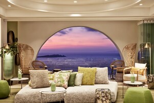 Sala de estar en el lobby