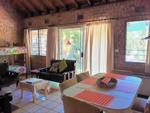 Family Cottage, 2 Bedrooms, Kitchen | Living area | 32-cm flat-screen TV with satellite channels, TV - St Lucia Wilds (St. Lucia)