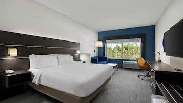 In-room safe, desk, blackout curtains, iron/ironing board