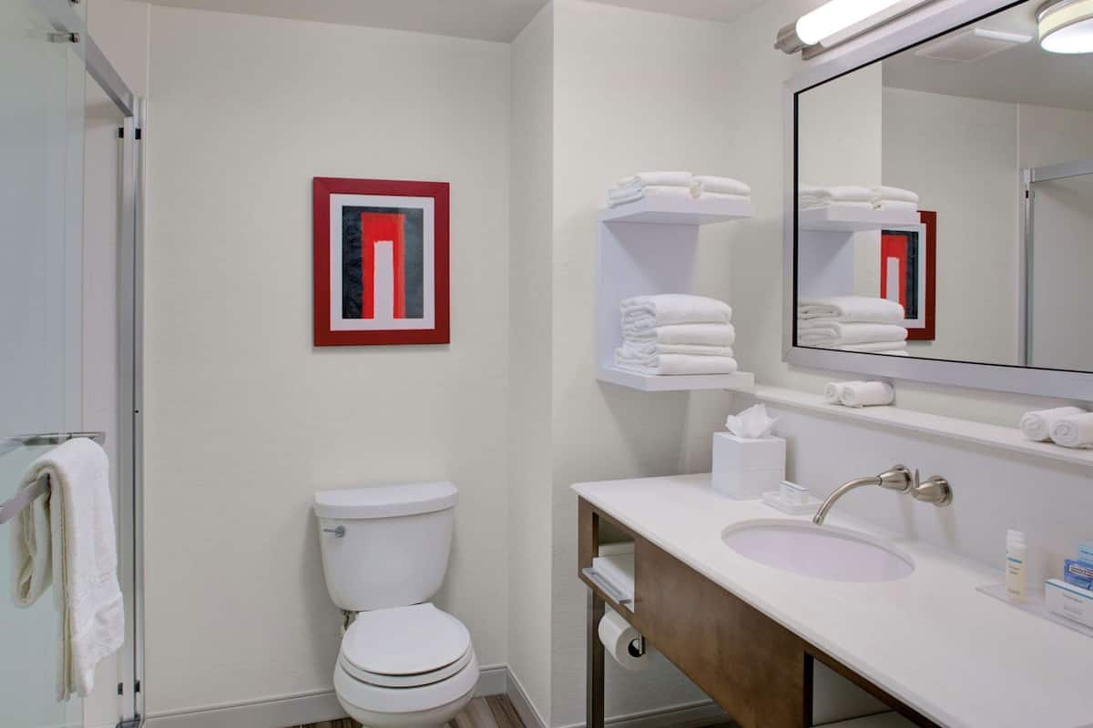 Baño | Amenidades de baño gratuitas, secadora de cabello, batas, toallas