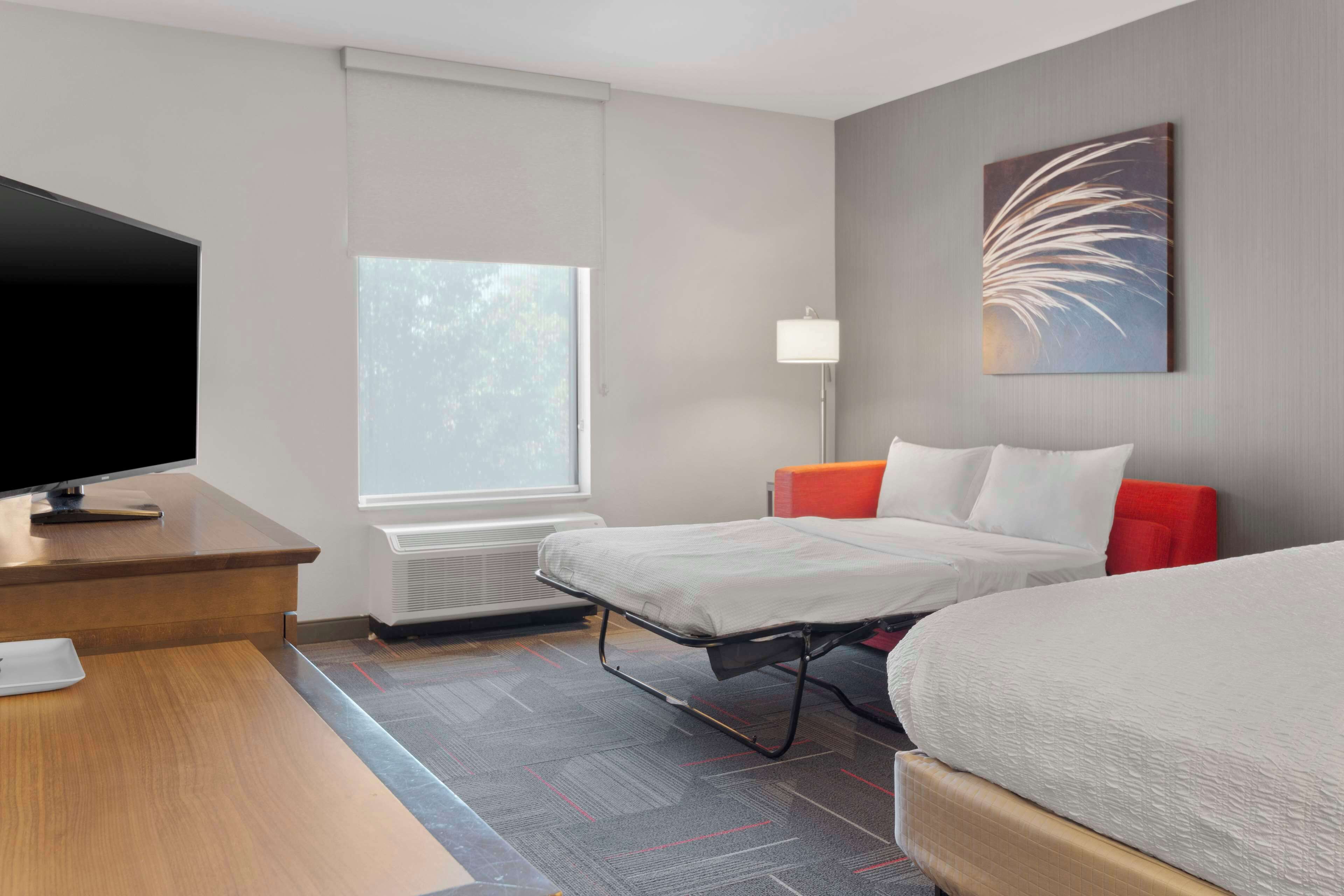 room, 1 king bed with sofa bed, non smoking | desk, laptop workspace, blackout curtains, iron/ironing board