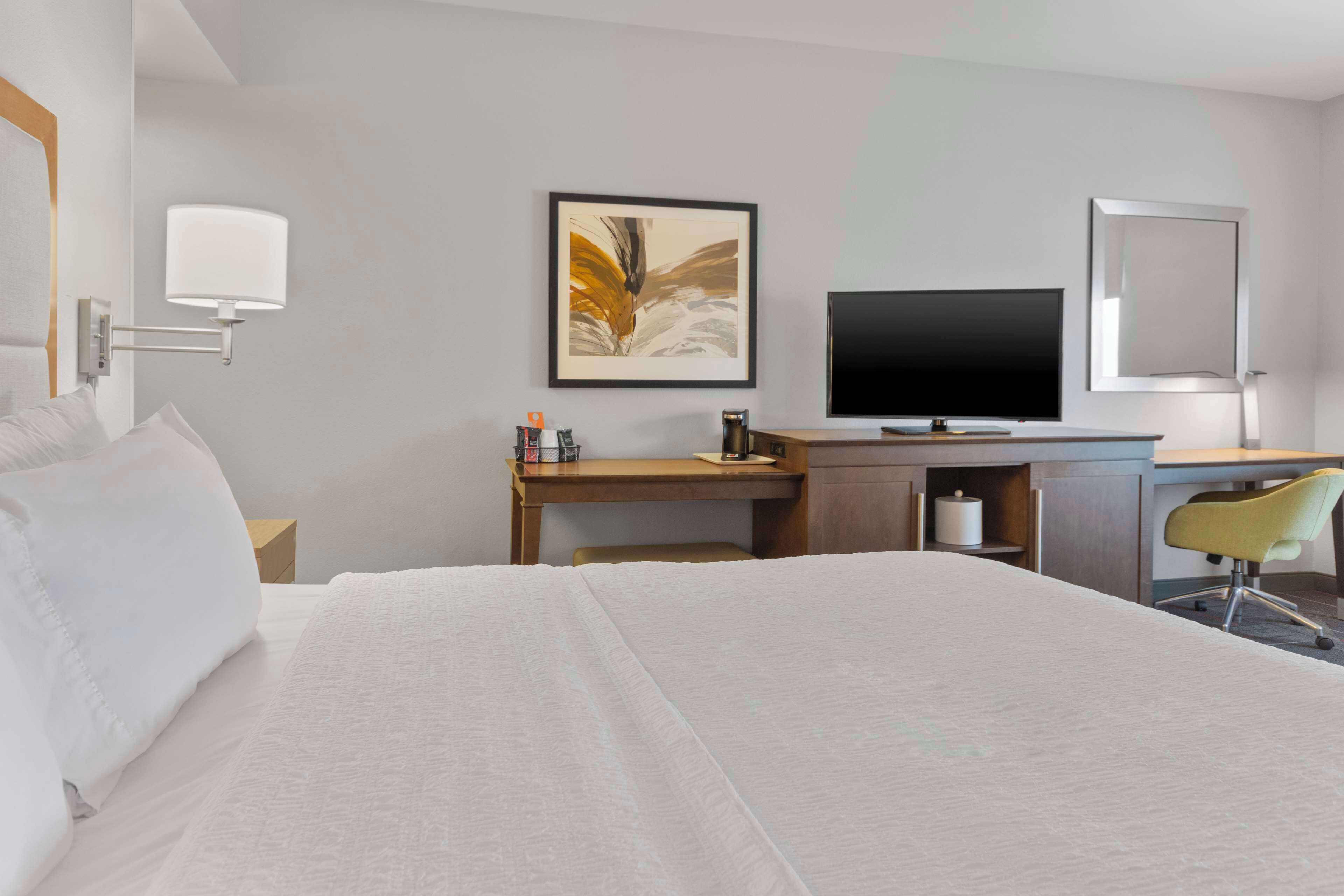 room, 1 king bed with sofa bed, non smoking | desk, laptop workspace, blackout curtains, iron/ironing board