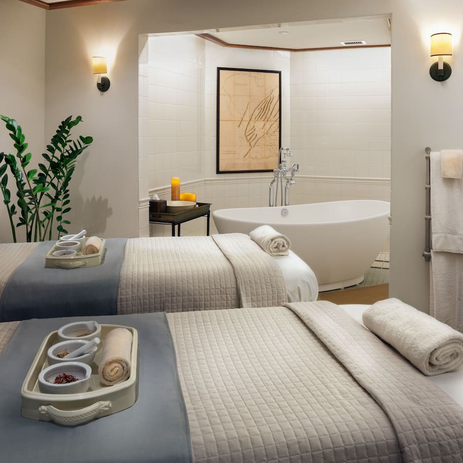 Body treatments, aromatherapy, hot stone massages, deep-tissue massages