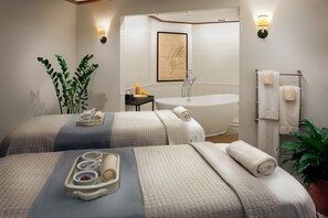 Body treatments, aromatherapy, hot stone massages, deep-tissue massages