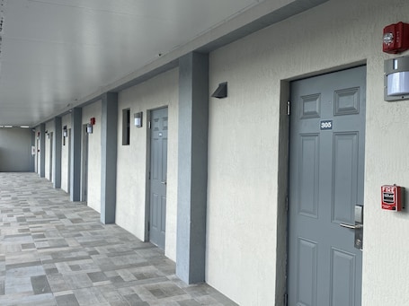 Hallway. Hialeah Airport Motel