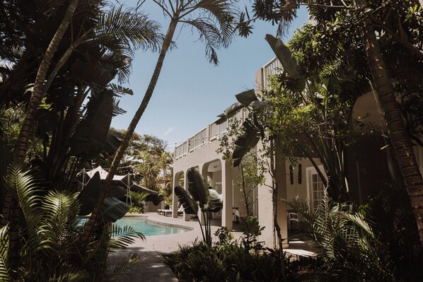 Fachada de la propiedad