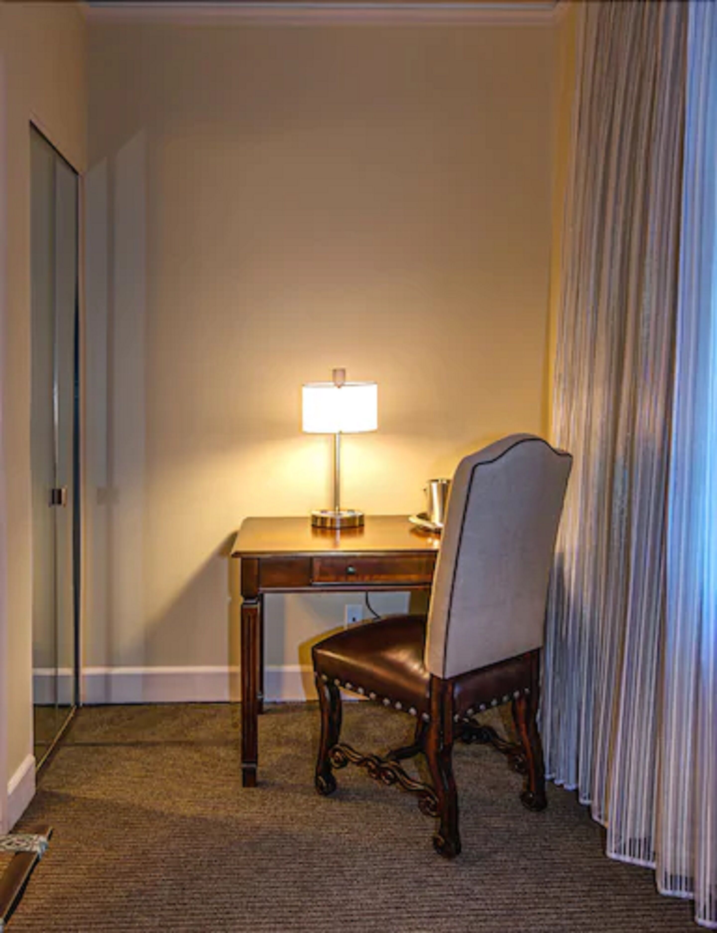 premium bedding, desk, soundproofing, free wifi