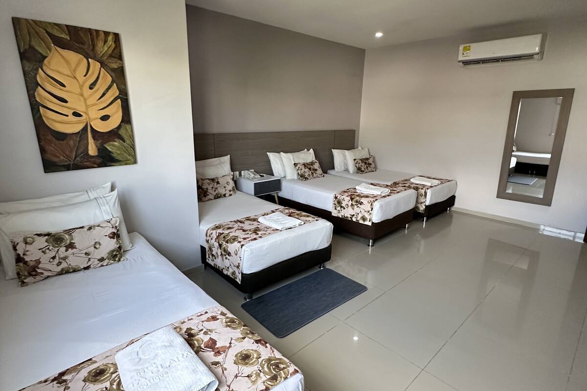 triple room | minibar, desk, blackout curtains, free wifi