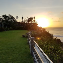 Vue depuis l’hébergement