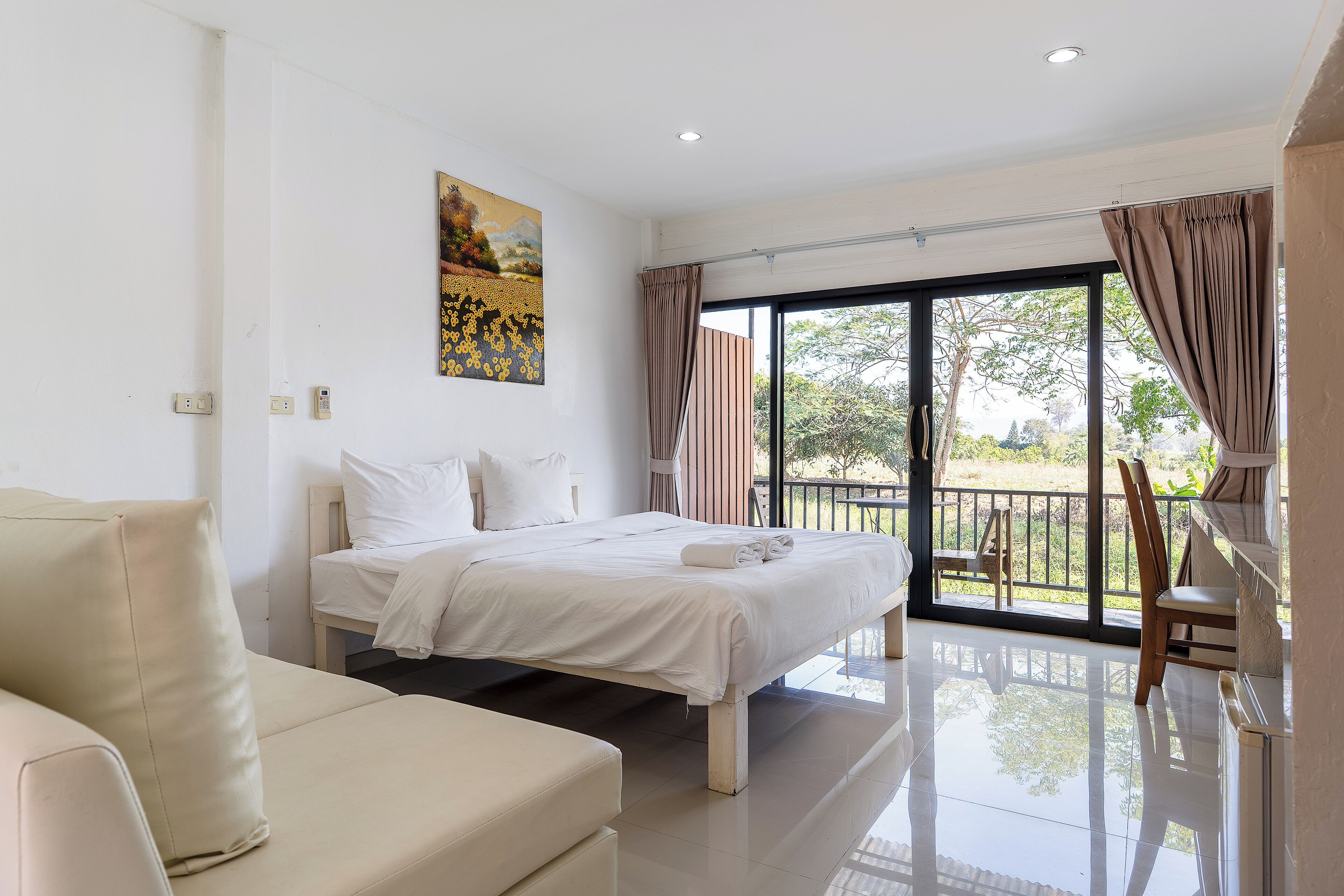 إطلالة الغرفة