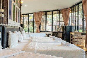 Habitación familiar | Wifi gratis y ropa de cama 