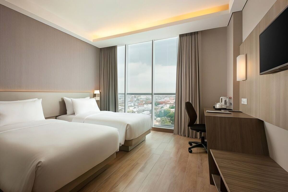 In-room safe, desk, blackout drapes, rollaway beds (surcharge)