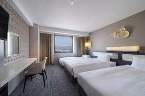 Standard Twin With Sofa Bed, Non Smoking | In-room safe, iron/ironing board, free WiFi, bed sheets