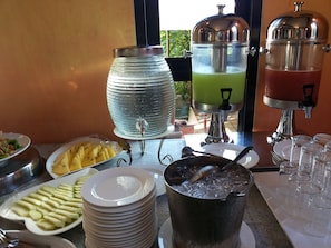 Tägliches Frühstücksbuffet (200 THB pro Person)
