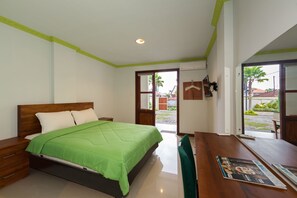 Deluxe-Zimmer, 1 Doppelbett, Gartenblick