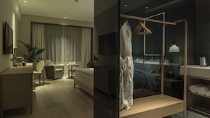 Habitación, 1 cama de matrimonio grande, vistas a la montaña (includes air purifier and UV disinfe) | Ropa de cama de alta calidad y edredones de plumas