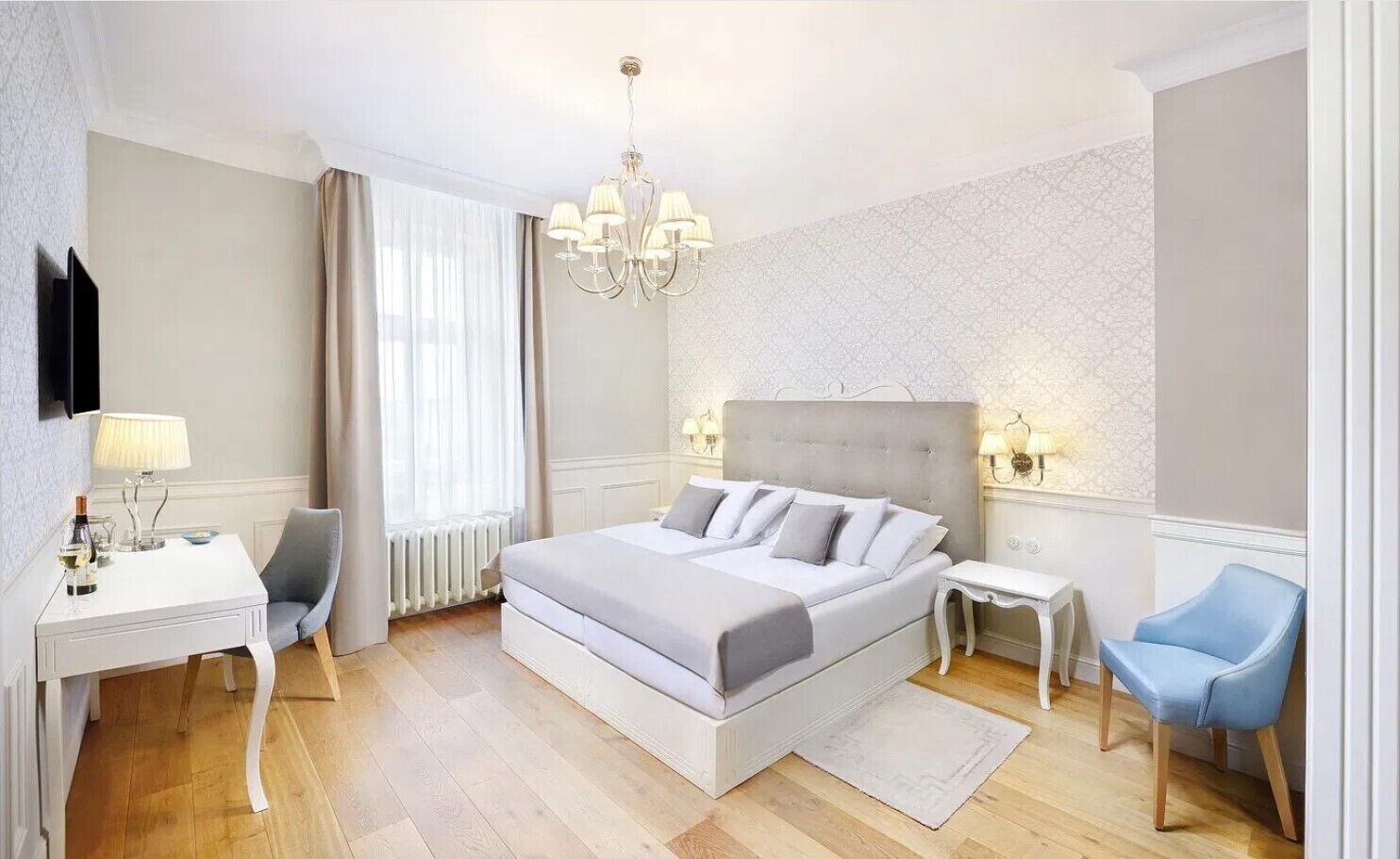 Camera Standard (Historic) | Biancheria da letto di alta qualità, minibar, una cassaforte in camera