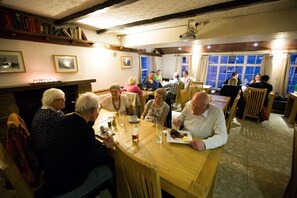 Lunch and dinner served, British cuisine - The Cheviot Hotel (Hexham)