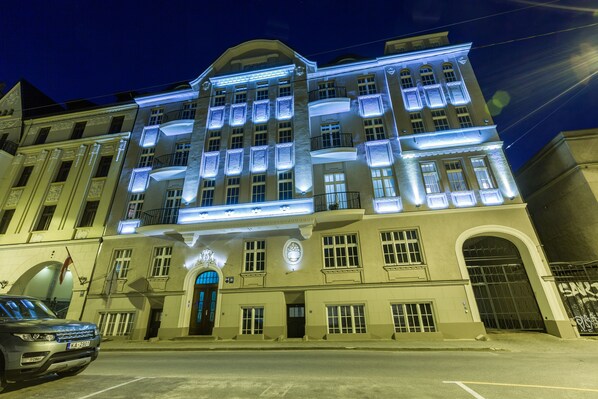 Façade de l’hébergement