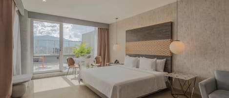 Suite, 1 King Bed (Upper Floor) | Premium bedding, in-room safe, individually decorated, soundproofing