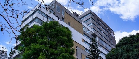 Fassade der Unterkunft