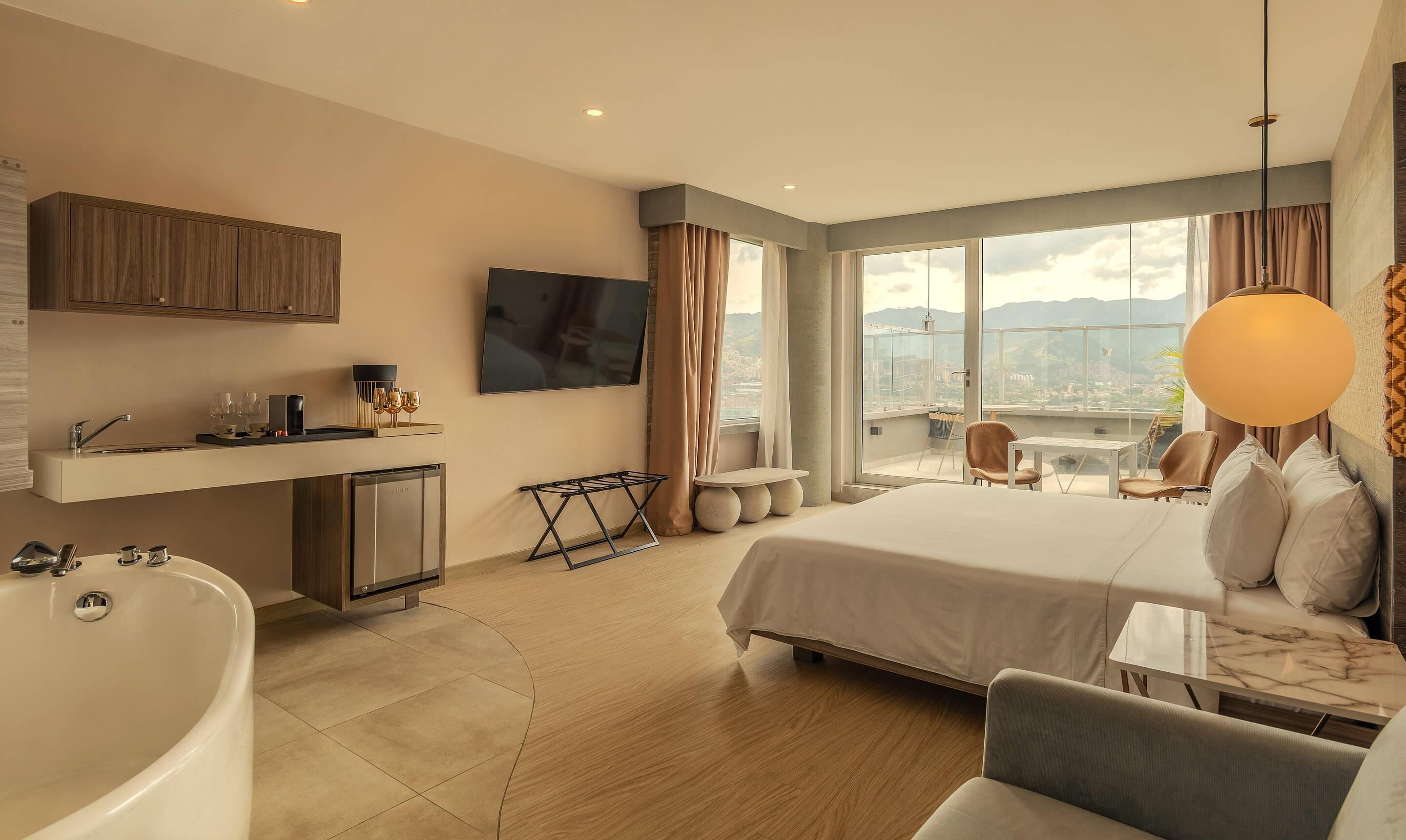 Suite, 1 King Bed (Upper Floor) | Premium bedding, in-room safe, individually decorated, soundproofing