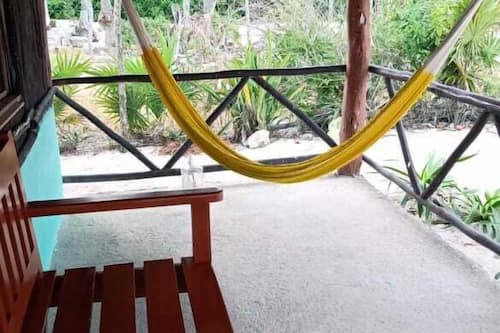 Baita Tradizionale, 2 letti matrimoniali, lato spiaggia | Terrazza/patio