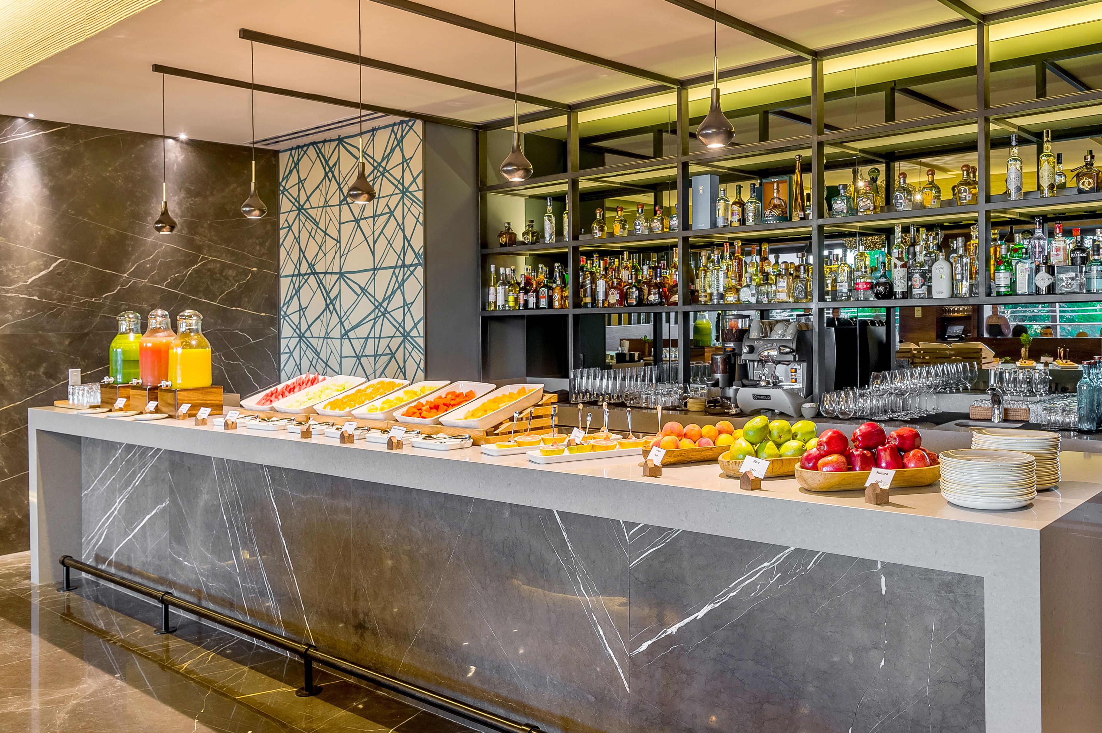 daily buffet breakfast (mxn 549 per person)