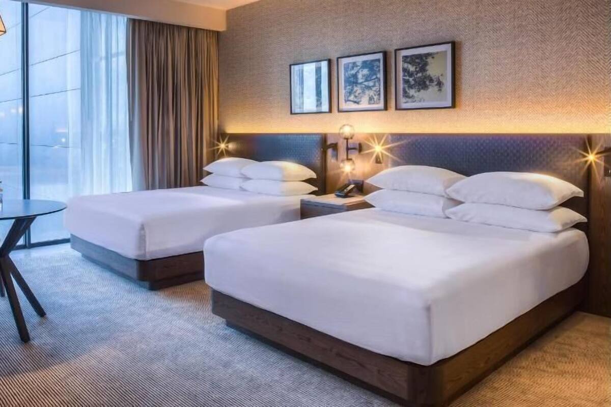 Minibar, in-room safe, desk, blackout drapes