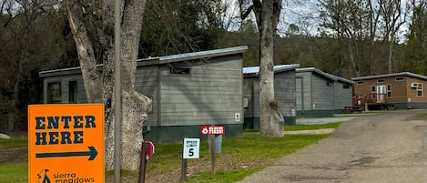 Entrada de l'allotjament