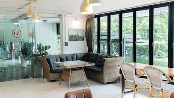 Lobby sitting area