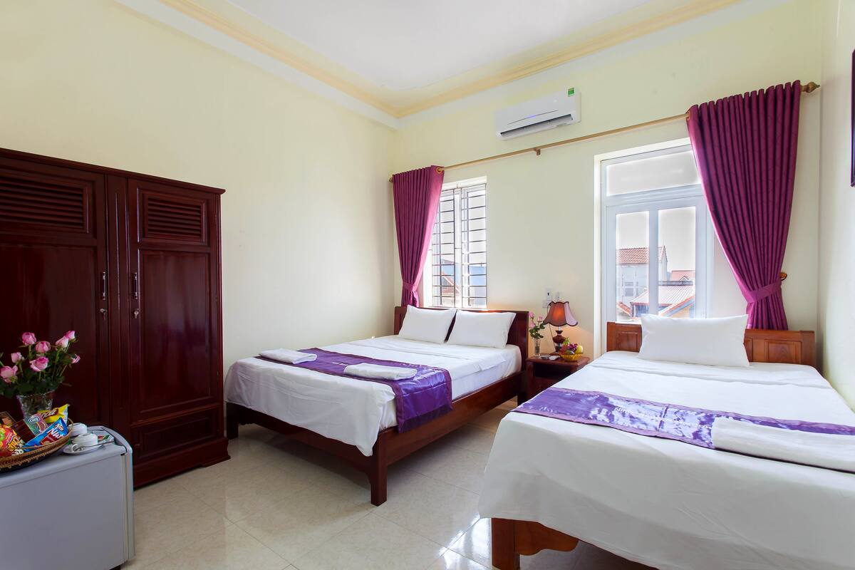 ห้องพัก | โต๊ะทำงาน, ผ้าม่านกันแสง, Wi-Fi ฟรี, ผ้าปูที่นอน