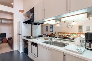 Chalet, 4 Schlafzimmer | Eigene Küche | Großer Kühlschrank, Mikrowelle, Ofen, Herdplatte