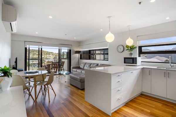 Leilighet – elite, 2 soverom, fjellutsikt (8) | Eget kjøkken | Kjøleskap, mikrobølgeovn, ovn og kokeplater