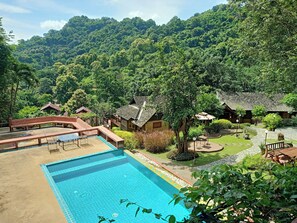 Alberca al aire libre