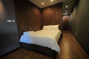 Sängtillbehör av högsta kvalitet, minibar, ljudisolering och extrasängar